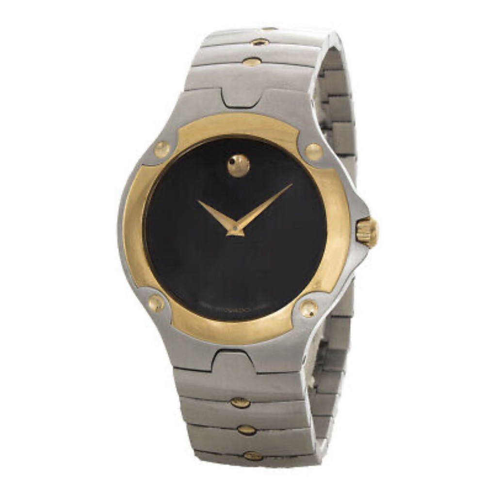 Movado Sports Edition Two Tone Swiss Quartz Watch